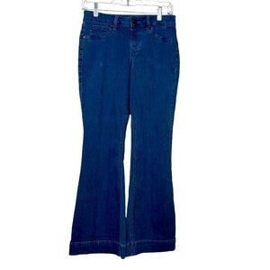 Laurie Felt Los Angeles Silky Flare Small Petite Medium Wash Jeans